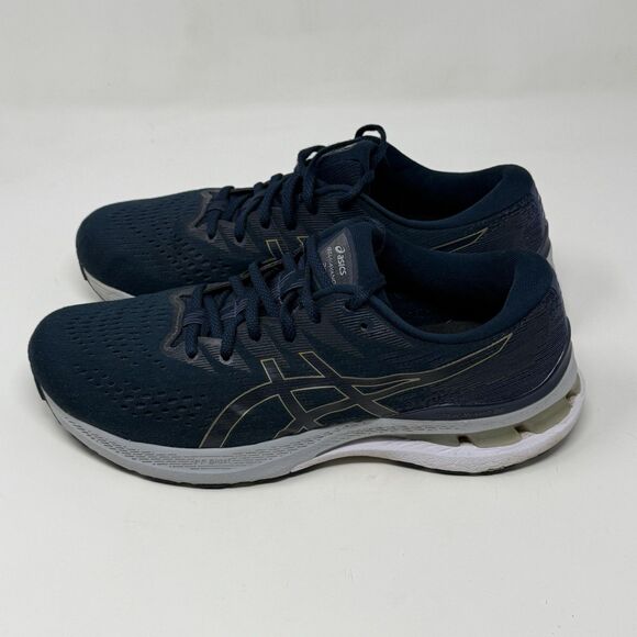 Asics Gel Kayano 28 Sneakers Womens 10.5 Mako Blue Lightweight Running Shoes - Picture 4 of 16